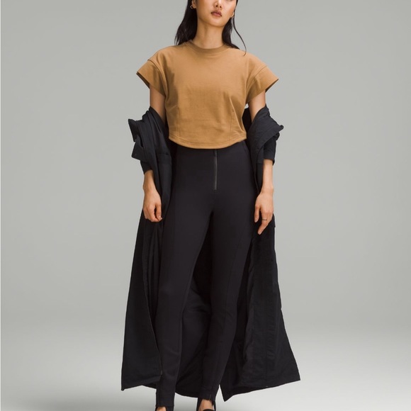 Lululemon heavyweight cotton mock neck tshirt - Picture 2 of 5